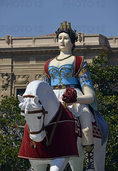 Les géants Mata et Grifone de la Ville de Messine (Sicile)