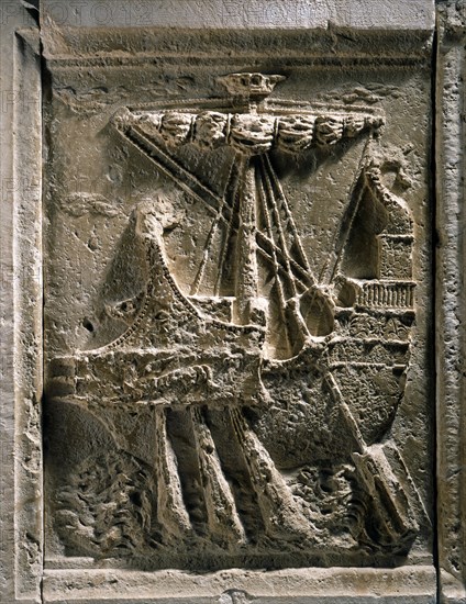Frieze depicting The Machines of War and Peace