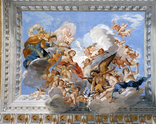 Allegory of the wedding between Fernando d'Avalos and Vittoria Colonna