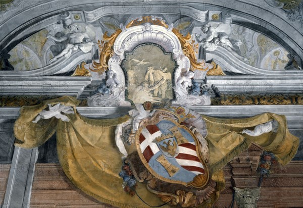 Coat of arms of the noble Venetian family Rezzonico