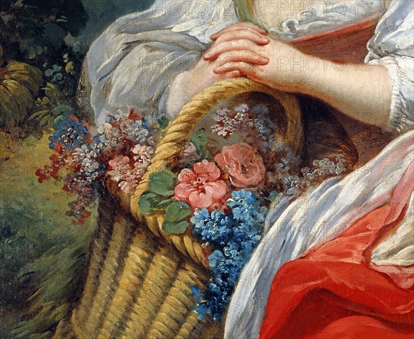 Fragonard, La Jardinière (détail)