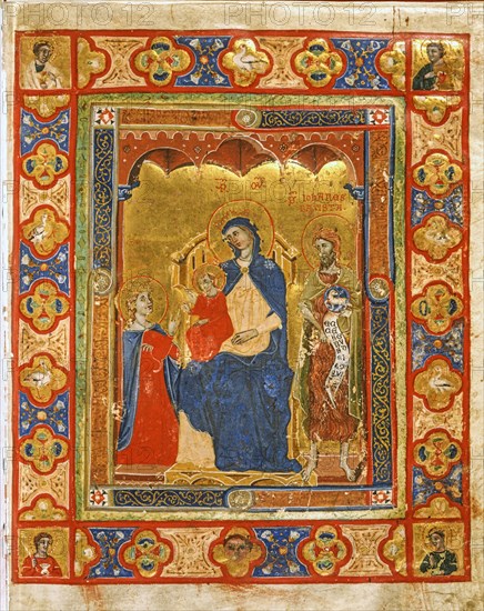 Vierge et l'Enfant entre sainte Catherine et saint Jean Baptiste