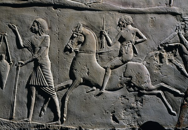 Relief de la tombe de Horemheb à Saqqarah