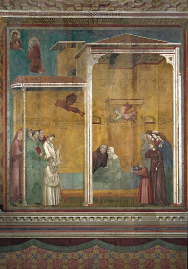 Giotto, Le miracle de la femme ressuscitée