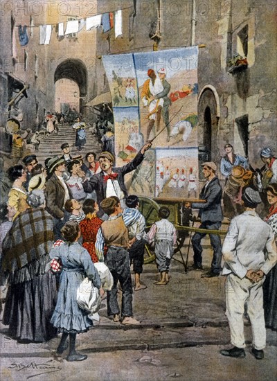 La poésie de la guerre : les dernières chansons populaires inspirées par la guerre en Libye sont maintenant chantées dans les rues de Naples (1912)