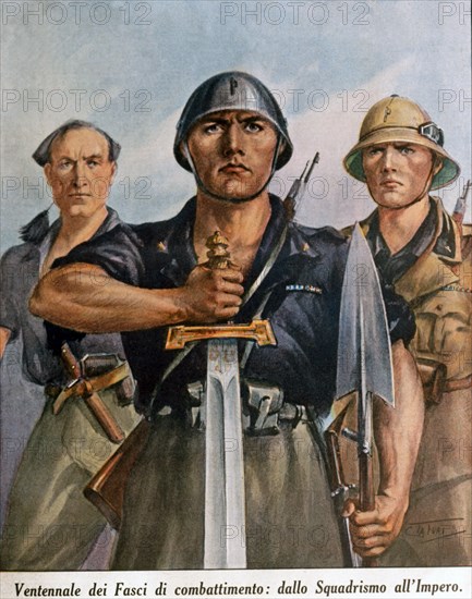 Vingt ans de combat fasciste en Italie : de l’escadron à l’Empire (1939)