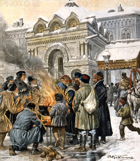 Le Noël des moujiks à Saint-Petersbourg (1903)