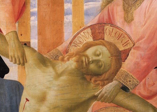 Fra Angelico, La Déposition (détail)