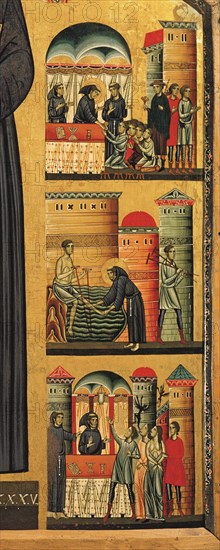 Berlinghieri, Retable de San Francesco (détail)