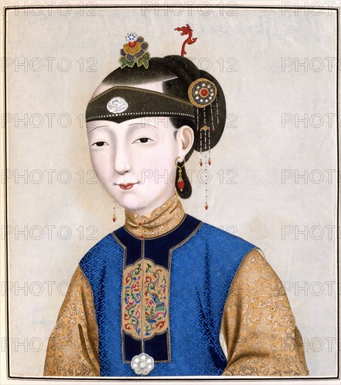 Portrait de femme asiatique