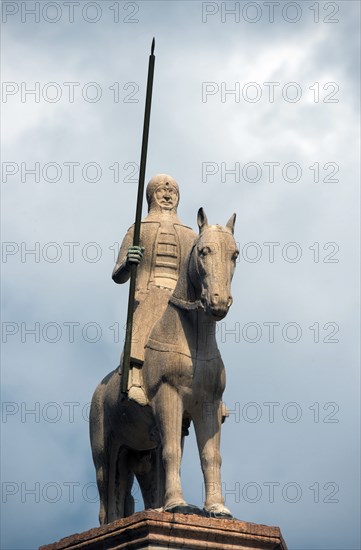 Statue équestre de Cansignorio della Scala à Vérone