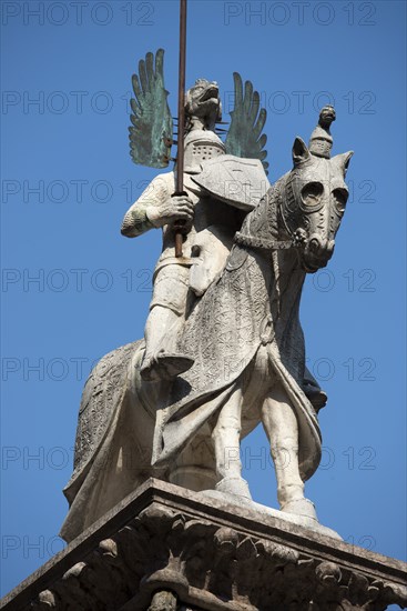 Statue équestre de Cangrande della Scala à Vérone