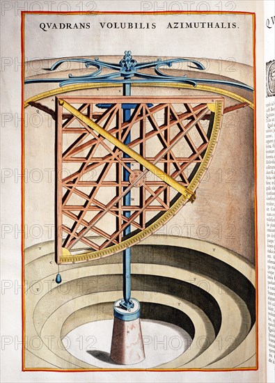 Johannis Blaeu, horloge solaire