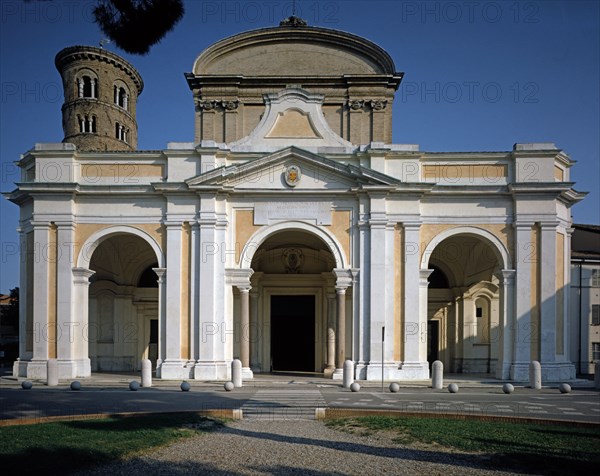 Façade de la cathédrale de Ravenne