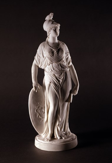 Statue en porcelaine de Nast représentant le dieu Mars