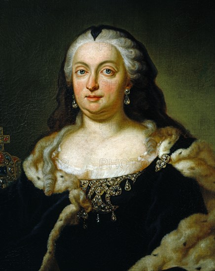 Portrait de l'impératrice Marie-Amélie d'Autriche