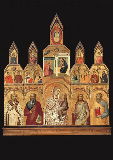 Lorenzetti, Polyptyque Tarlati