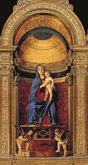 Bellini, Triptyque des Frari (détail)