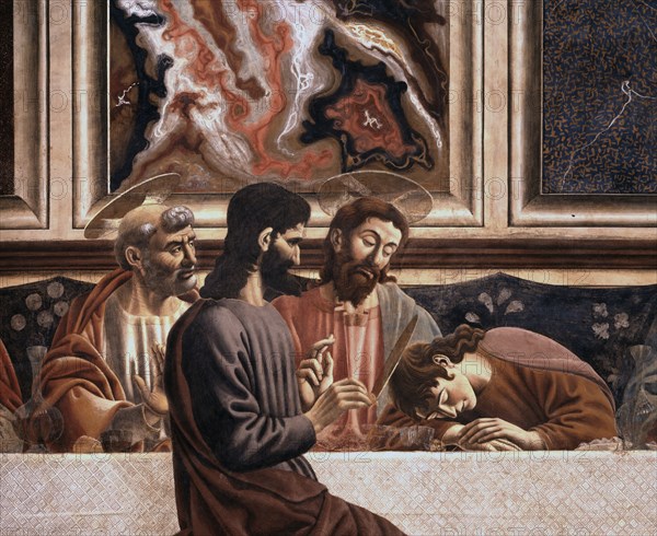 Andrea del Castagno, Fresque du Cenacolo di Sant' Apollonia à Florence