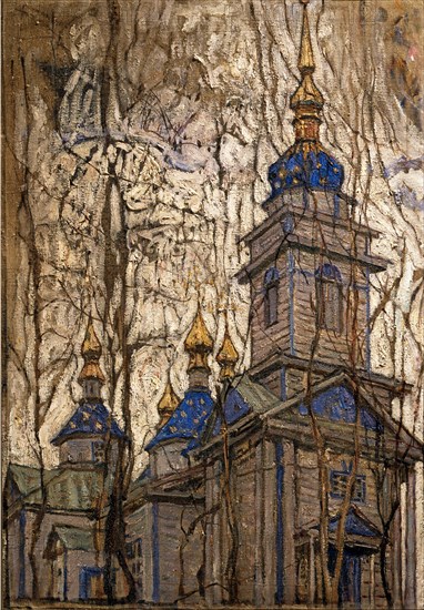 Manievich, Eglise en bois