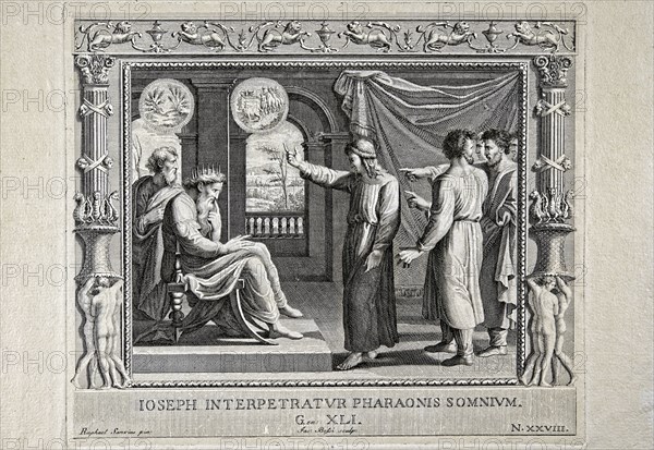 La Genèse, chapitre 41 : Joseph interprète les rêves du Pharaon