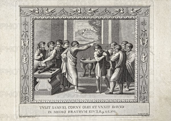 Premier Livre de Samuel, chapitre 16 : Samuel et la consécration de David