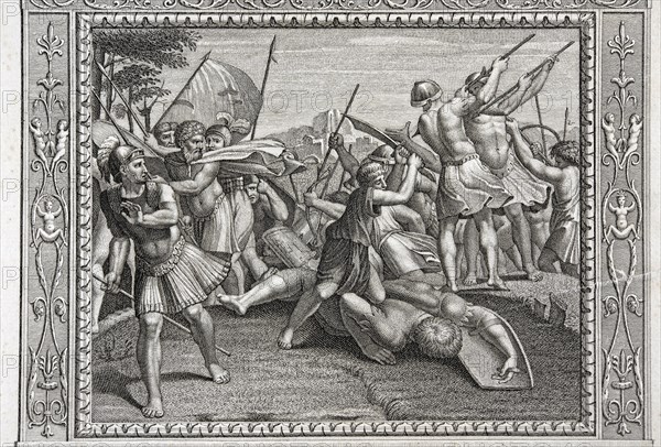 Premier Livre de Samuel, chapitre 17 : David tue le géant Goliath