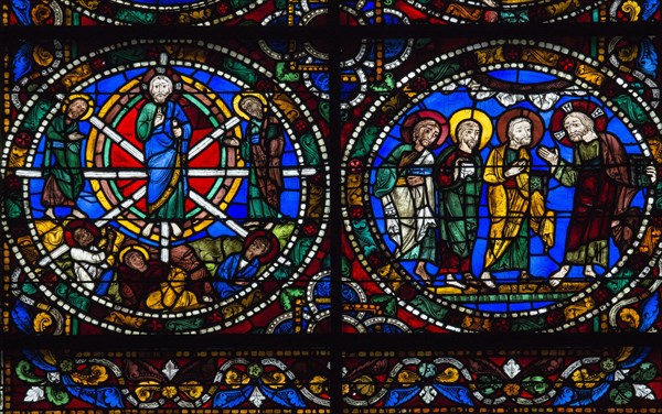 Vitrail de la Passion du Christ (vitrail de Chartres)