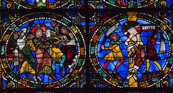 Vitrail de la Passion du Christ (vitrail de Chartres)