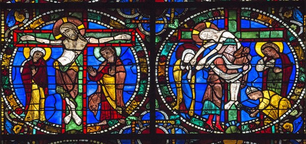 Vitrail de la Passion du Christ (vitrail de Chartres)