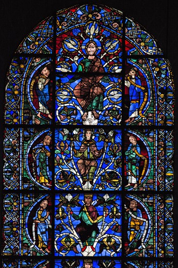 Vitrail de l'Arbre de Jessé (vitrail de Chartres)