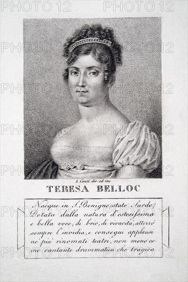 Portrait de Teresa Belloc-Giorgi