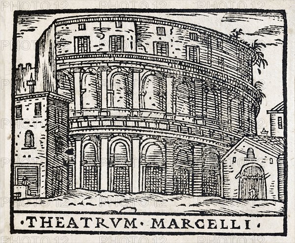 Theatrum Marcelli : théâtre de Marcellus à Rome