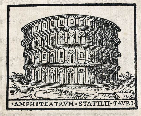 Amphitheatrum Statilii Tauri : Amphithéâtre de Statilius Taurus à Rome