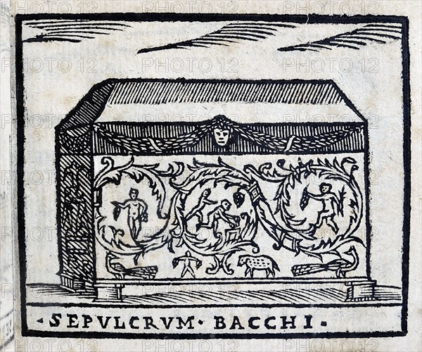 Sepulchrum Bacchi :  sarcophage de Constance à Rome