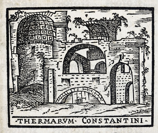 Thermarum Constantini : Thermes de Constantin à Rome
