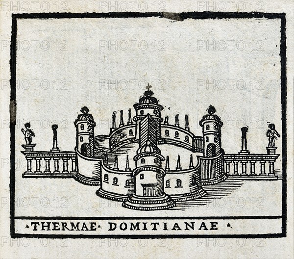 Thermae Domitianae : Thermes de Domitien à Rome