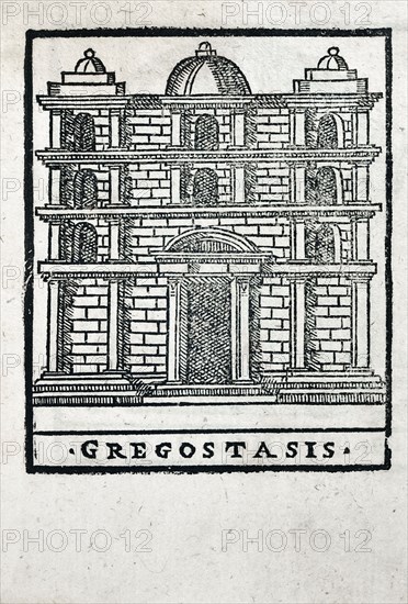 Gregostasis : Ancienne tribune du forum romain réservée aux négociations diplomatiques
