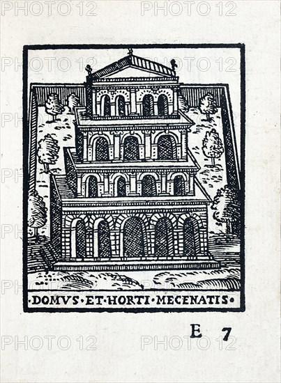 Domus et Horti Mecenatis : Maison et jardins de Mécène à Rome