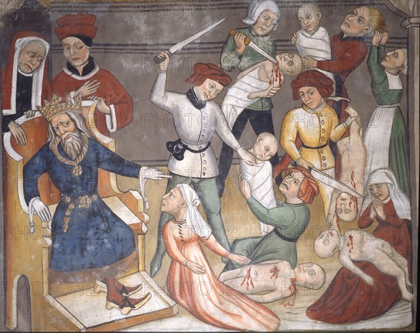 Fresque de la Chapelle Saint-Antoine de Bessans