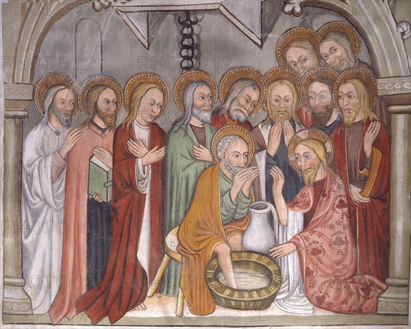 Fresque de la Chapelle Saint-Antoine de Bessans