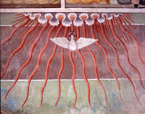Fresque de la Chapelle Saint-Antoine de Bessans