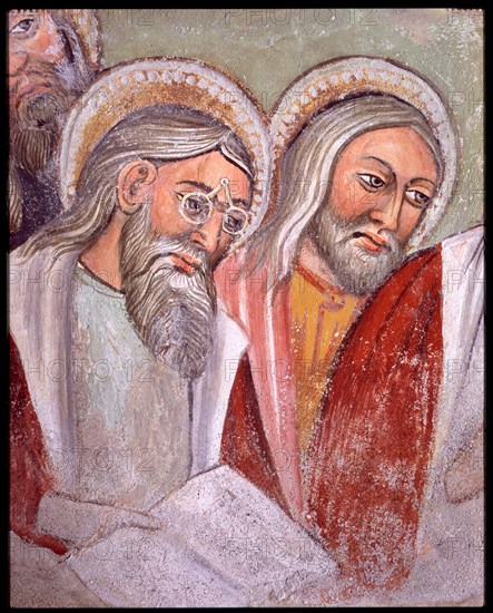 Fresque de la Chapelle Saint-Antoine de Bessans