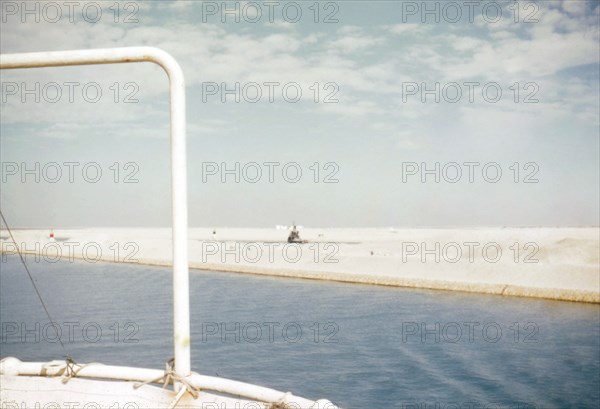 Crossing the Suez Canal, 1958