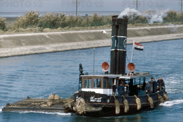 Traversée du Canal de Suez, 1958