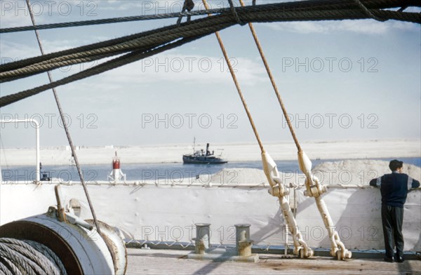 Traversée du Canal de Suez, 1958