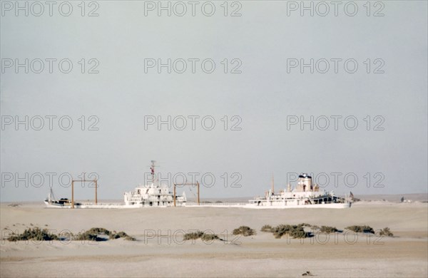 Crossing the Suez Canal, 1958