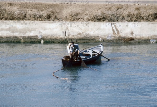 Crossing the Suez Canal, 1958