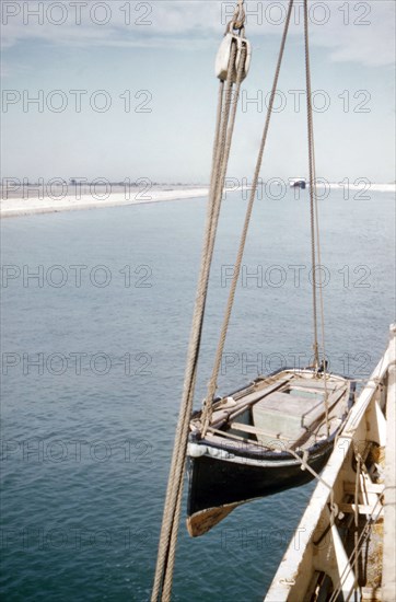 Crossing the Suez Canal, 1958