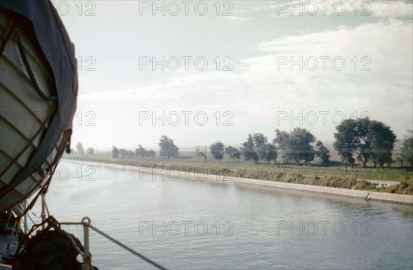 Traversée du Canal de Suez, 1958